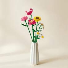 微珠花（不含花瓶），DIY家居装饰，永生花，多功能创意礼品，植物盆栽组装人造花装饰，节日礼物，情人节礼物，母亲节礼物，圣诞节礼物，父亲节礼物，桌面装饰 - 彩色 - 查看 11