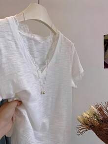 Women Tops - White - View 7