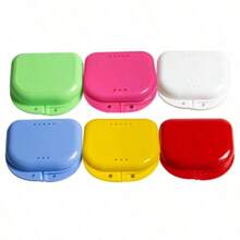 1/2pcs Dental Retainer Case, Denture Box, Orthodontic Appliance Storage Container - Multiple Styles - View 13