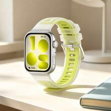 1件酷夏系列腕帶，相容於 Watch Fit 3 4 Pro Fit5pro，軟矽膠運動手錶錶帶手環 - 彩色 - 查看 6