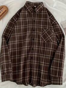 Women Blouses & Shirts - Brown - View 1