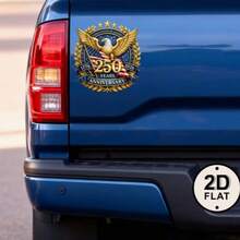 Pegatinas y calcomanías de coche de vinilo, calcomanías de ventana, calcomanías de coche con diseño de bandera del 250 aniversario, pegatinas de parachoques divertidas - A - Ver 6