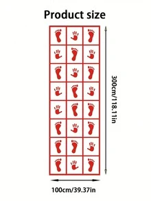 1pc 39.37 X 18.11 Inch Foldable & Washable Interactive Game Set, Portable & Easy To Carry, Suitable For Outdoor Adventure, Team Building, And Family Entertainment - View 7
