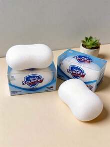 Creative Stress Relief Simulated Soap, Funny Squeezing     T   O  Y For Students, Slow Rebound Stress Relief Gift, Gift - 彩色 - 查看 1