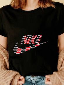 Women T-Shirts - Black - View 3