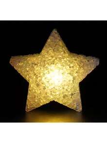 1 pieza/2pcs Luces de estrella pequeña de mano, accesorios de actuación en escenario, accesorios decorativos de estrella de cinco puntas brillante de mano, adecuados para actuaciones de danza, actuaciones de coro, conciertos, fiestas, cumpleaños y actuaciones festivas - Multicolor - Ver 17