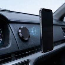 High-Fashion Magnetic Car Phone Holder, Easy Installation, Stable And Shock-Proof, Suitable For Various Car Models And Phone Types - TDK21 - View 5