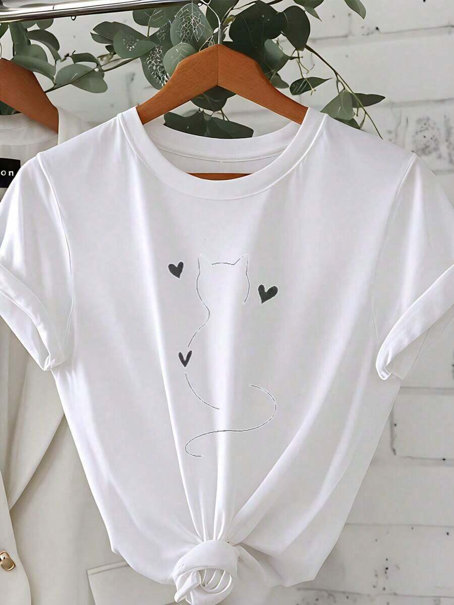 Women T-Shirts - White - View 1
