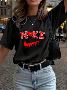 Women T-Shirts - Black - View 6