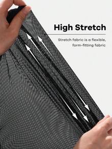 Camiseta negra básica de manga corta para mujer talla grande, con cintura fruncida, bajo irregular y versátil, cómoda y elástica, para uso diario y casual en primavera/verano - Negro - Ver 8