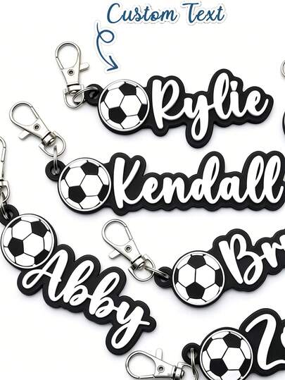 Personalized Baseball Team Name Keychains, Backpack Charms, Birthday Party Gifts, Fun Designs, Vibrant Colors, Perfect For Backpacks And Luggage Tags/Keychains, A Great Choice For Team Birthday Gifts.