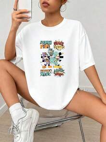 Estilo cómico Impresión gráfica con tecla de micrófono Mo-use con texto de arte pop retrógrado y fondo punteado, Diseño colorido inspirado en el Vintage para proyectos de decoración o arte. jpgRegalos personalizados: Camisetas para mujer con estilos que van desde lo moderno, hippie, casual y minimalista. Ropa masculina personalizada única, armarios cápsula y prendas básicas/urbanas para hombre. Regalos ideales para novios, familiares y amigos, adecuados para cumpleaños, vacaciones, colegio/competiciones, deportes/escalada y más, así como para la moda de otoño y eventos urbanos. Blanco verano. - Blanco - Ver 7