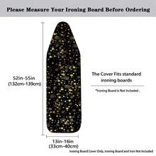 1pc Ironing Board Replaceable Fabric Cover , Print Polyester Household Ironing Table Cloth Ironing Board Cover - Multicolor - View 3