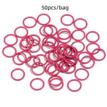 50pcs Iron Colored Closed Jump Rings, Macaroon Color Open Rings, Handmade Jewelry Accessories Flat Open Connectors, DIY Jewelry Making Linking Rings - Single-loop Opening - View 15