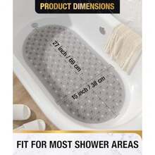 Bathtub Mats - Gray - View 6