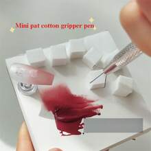 Dụng cụ kẹp hình xăm chuyên nghiệp, kẹp kim cương, dụng cụ chống trượt khi xỏ khuyên, vợt lấy khối đậu hũ mini, bút lấy keo, mút tán phấn má hồng, bông gòn vuông nhỏ, bộ dụng cụ chống trượt làm móng, kèm 4 phụ kiện xăm hình, kẹp ngọc trai bằng thép không gỉ, dụng cụ làm trang sức. - Màu sắc - Xem 4