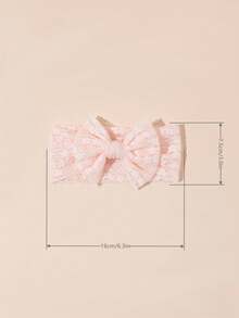 4 st/pack mjuka elastiska babyhårband i flera färger, andningsbara, lämpliga för alla årstider, perfekt present och fotorekvistita - Multifärgad - Visa 3