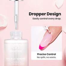 Beetles 30ML Glass Dropper Nail Remover & 20g No Wipe Nail Glue Gel Kit, Hands-Free Gel Glue For Tipex Soft Gel Nail Tips & Clear Press On Nails, Comes With Cuticle Pusher & Nail Stick - 20g Gel Nail Glue & 30Ml Remover Kit - 查看 6