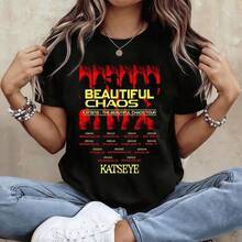 Camiseta unisex de manga corta, SuperLindoKATSEYEImprimirTCamisaParaFanstopsdemujer, MichaelJacksonGráficoCamisetaDulceDiseño,VeranoInformalDesgaste, CalienteClimaWear,camisetasparamujer,camisetasparahombre,playerasdehombre,,y2k,spiderman,regalosparaEsonovio,RetroVintage,playerasdehombregimnasio, spiderman, FIFACampeonato Mundial2026Camiseta,,regalosparaEsonovio, - Negro - Ver 6