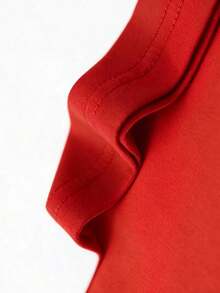 Camiseta Casual de Algodón para Mujer, Estampado Colorido de Colibrí, Manga Corta, Corte Holgado Casual, Cuello Redondo, Camiseta Suave y Cómoda para Uso Diario, Top de Moda de Verano, Camiseta con Estampado de Animales, Tejido de Algodón Transpirable y Amigable con la Piel. - Rojo - Ver 7