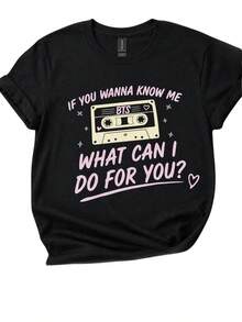 Women T-Shirts - Black - View 7