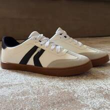 Women's Casual Synthetic Sporty Stylish Fashion Sneakers - New Release - Sizes 34 To 39 - BCO/黑色 - 查看 4