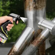 Removedor de Óxido para Tubos de Escape de Automóviles, Cuidado de Cubos de Ruedas, Spray Desoxidante para Metal, Limpiador de Manchas de Polvo de Hierro - 1 unidad - Ver 6