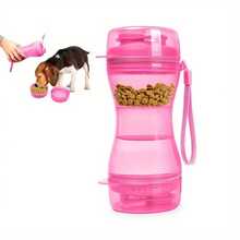 1pc Portable Dog Water Bottle, Pet Travel Water Dispenser, Outdoor Dog Water Container, Carry-Along Dog Drinking Cup - Multicolor - View 8