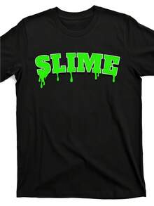 Camiseta unisex de manga corta, para hombreDelgadoAjusteHip-HopGráficoCamiseta-NegroconVerdeSlimeGoteandoDiseño,RegularAjusteInformalRopa urbanaTee,MáquinaLavableRedondoCuelloCortoMangaCamisaCalleEstiloRopa,ModaBoutiqueJugadores de camisetashombre, , , Dazymujer,romwehombres, bohochic,maestrasregalos,camisetaparaconjuntos de mujercon curvasparamu,y2k, - Negro - Ver 1