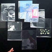 1 Stück A5 Klarsichttasche, A5 Aufkleber Notizbuch, Planer, A5 Aufkleber Buch, Aufkleber Album, A5 Loseblattordner, Nachfüllseiten, Aufkleber Album, Loseblattpapier, Planer, Erweiterbare Hülle, Klarsicht Aufkleber Album Ordner, Fotoaufbewahrungstasche, kann als Fotoalbum verwendet werden, Bürobedarf - Form - Übersicht 6