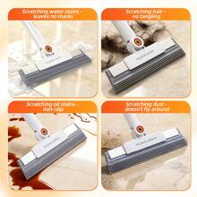 Short Handle Window Squeegee, 20cm Double Sided Scrubber Squeegee With 54cm Stainless Steel Rod, 2 In 1 Brush & Wiper For Bathroom Floor Tile Glass, Compact Handheld Water Blade For Countertop Car Window, Pet Hair Remover Streak Free, Essential Memorial Day Summer Cleaning - 20cm - Squeegee & Scrub In One (Short Version) - View 11