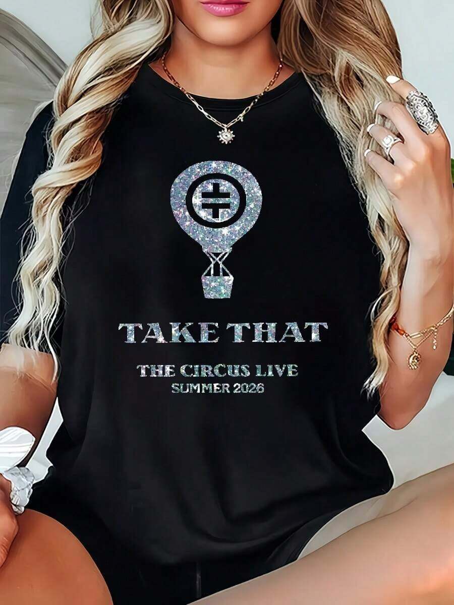 Camiseta Holgada Sencilla Mujer Estilo Moderno 100% CottonLimoncello Spritz Print T-Shirt Round Neck Short Sleeve Streetwear Fashion Breathable Homme Soft Unisex Camiseta Mujer Estampado Gráfico Verano 2026 - Negro - Ver 1