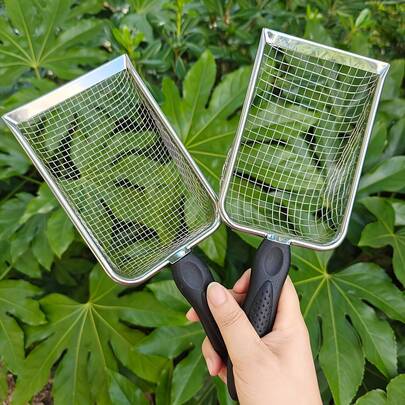 不锈钢铲子 砂石塑料柄 沙铲 园艺工具