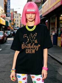 Camiseta de manga corta con cuello redondo suave y casual de verano para mujer, tops para salir, vintage, camisetas divertidas, Gen Z, tops, curvas, ropa Y2K, algodón, Italia, Grecia, curvas, tops para damas, tops lindos, camisetas gráficas, conjuntos de vacaciones para mujer, conjuntos de primavera, estilo callejero americano, casual deportivo, vestido degradado, estilo unisex, estilo casual urbano, casual, jersey, camisetas holgadas, ropa de calle retro, estilo de los 90, estilo de los 2000, subcultura, estilo europeo, top negro, tops blancos, conjuntos de fiesta de los 90. Negro - Negro - Ver 1