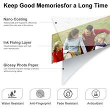 Replacement For Selphy CP1500 CP1300 Photo Paper And Ink Cartridge, Replacement For Selphy CP1300 CP1200 CP1000 Wireless Photo Printer, 2 Ink Cartridges And 72 Sheets 10.16cm X 15.24cm Photo Paper - View 5