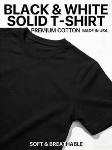 Camiseta casual de algodón de manga corta y cuello redondo con estampado deportivo Suki Car, cómoda camiseta negra de verano para mujer, top moderno unisex, camiseta estampada de algodón, camiseta esencial de verano. - Negro - Ver 3