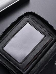 New Stylish Vintage Large Capacity Wallet, Multi-Function Zipper Coin Purse Card Holder For Men,Fathers Day Gifts - Multicolor - View 8