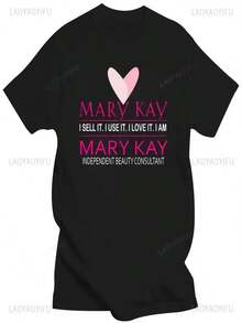Mary Kay vende estas prendas; las he usado y me encantan. Tienen camisetas unisex, pantalones cortos informales de verano, blusas de manga larga y camisetas de algodón para mujer. - Negro - Ver 1