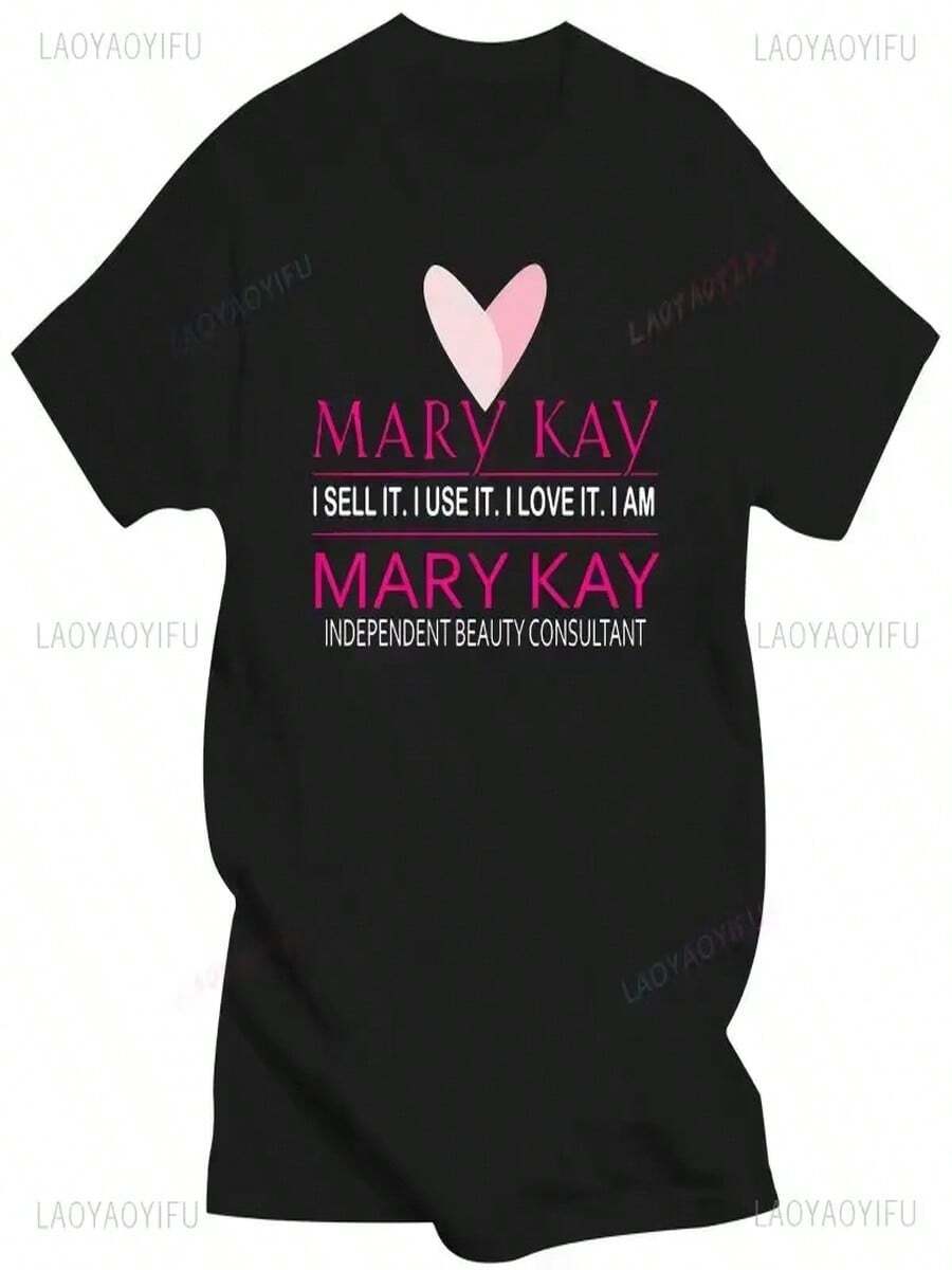 Mary Kay vende estas prendas; las he usado y me encantan. Tienen camisetas unisex, pantalones cortos informales de verano, blusas de manga larga y camisetas de algodón para mujer. - Negro - Ver 1