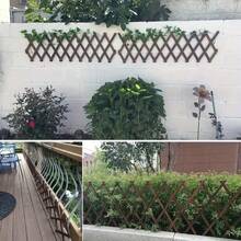 2 Pack Expandable Wooden Plant Trellis, Adjustable Garden Lattice Fence - View 4