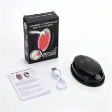 Hailicare 电动磨脚器，可充电喷雾修脚工具，带红蓝光，去除死皮和老茧，呵护双足 - 黑色 - 查看 12