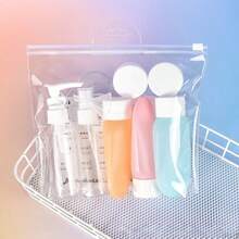 Toiletries Travel Bottle Set Travel Container Set Portable Leak Proof Refillable Cosmetic Sample Container Empty Shampoo Conditioner Bottle Travel Essentials - Multicolor - View 9