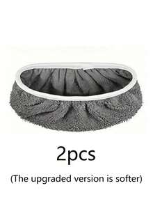 Reusable Washable Microfiber Mop Pads - For Wet/Dry Floor Cleaning - Fits Most Standard Mops - Others - View 18