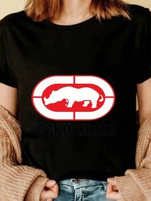 Women T-Shirts - Black - View 3