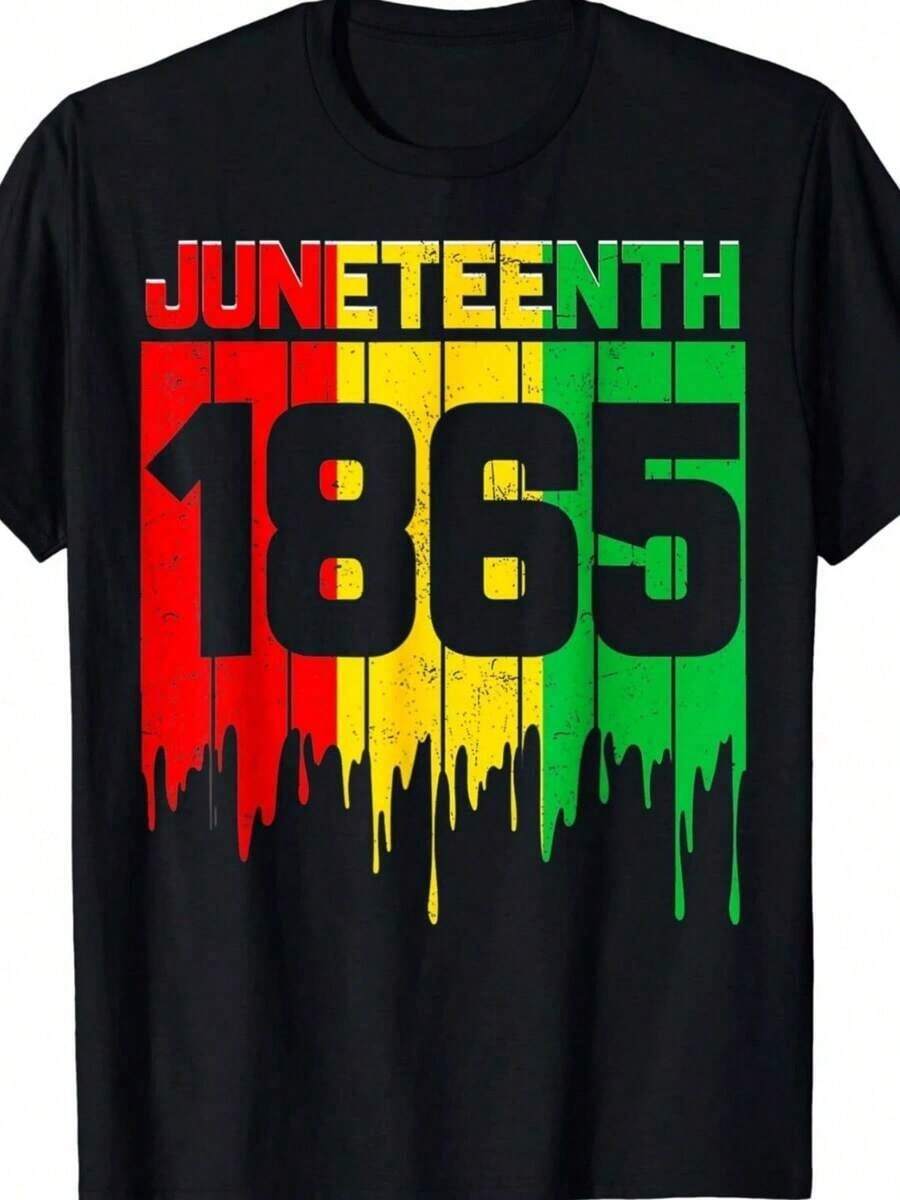 Camiseta de Juneteenth: Recordando a Mis Ancestros - Negro 4 - Ver 1