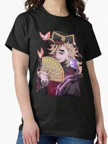Women T-Shirts - Black - View 8