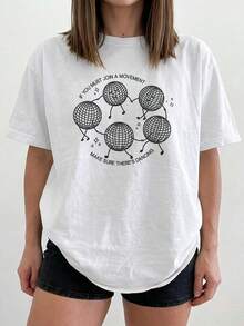Women T-Shirts - White - View 1