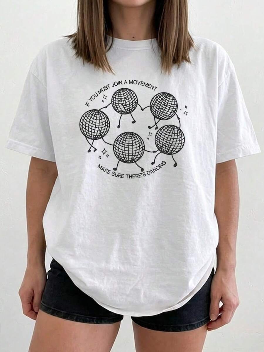 Women T-Shirts - White - View 1