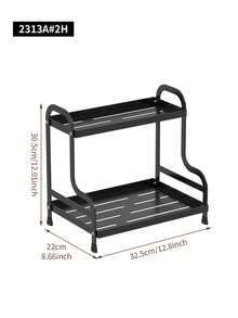 1pc Multi-Tier Spice Rack For Kitchen Countertop, Versatile Layered Storage Shelf For Organizing Spices, High Capacity Storage, Suitable For Home, Kitchen And Dining Room - Storage Rack - View 11