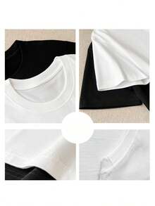Herren-T-Shirt mit Ben-Zucker-Grafik – T-Shirt mit rotem Herz und auffälligem Namensdruck, Rundhals-Kurzarmshirt, normale Passform, atmungsaktives Alltags-Freizeit-T-Shirt für das ganze Jahr - Schwarz - Übersicht 4